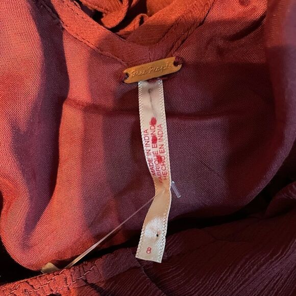 New Free People 
Western Romance Mini Dress size 8
New With Tag 
Retail $448 - Picture 13 of 13